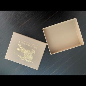 Authentic Burberry Wallet Box
